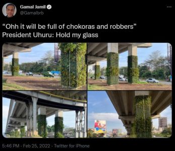 Gamal Jamil Gamalbrb Ohh it will be full of chokoras and robbers President Uhuru