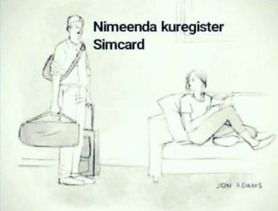 Nimeenda kuregister simcard jov 80avs