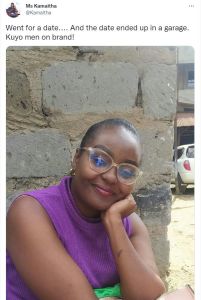 Ms kamaitha kamaitha went for a date and the date ended up in a garage_ kuyo men