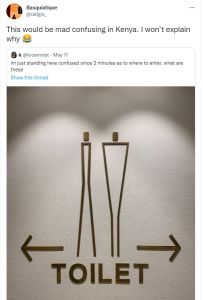 Basquiatique ratiglo this would be mad confusing in kenya. won't explain why k k