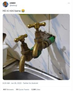 J!mmy kafangi hii ni nini bana 9.20 am jun 26, twitter for android 407 retweets