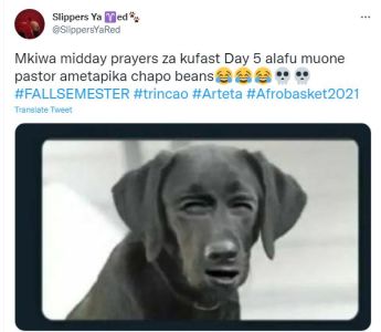 Slippers ya slippersyared mkiwa midday prayers za kufast day 5 alafu muone pasto