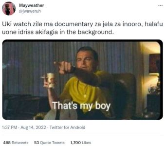 Mayweather jwaweruh uki watch zile ma documentary za jela za inooro halafu uone