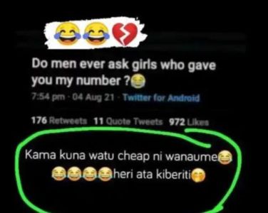 Do men ever ask girls who gave you my number 7 s4pm 04 aug 21 tnan lor androld 1