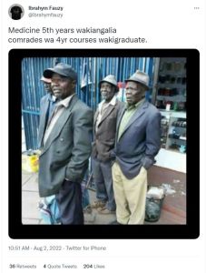 Ibrahym fauzy ibrahymfauzy medicine 5th years wakiangalia comrades wa 4yr course