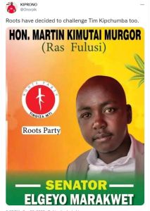 Kiprono onorpik roots have decided to challenge tim kipchumba too hon martin kim