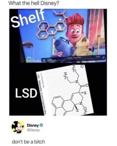 What the hell disney? shelf 2 8 lsd disney disney don't be a bitch 8