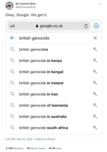 No context brits nocontextbrits okay google. we get it_ aa google.co.uk british
