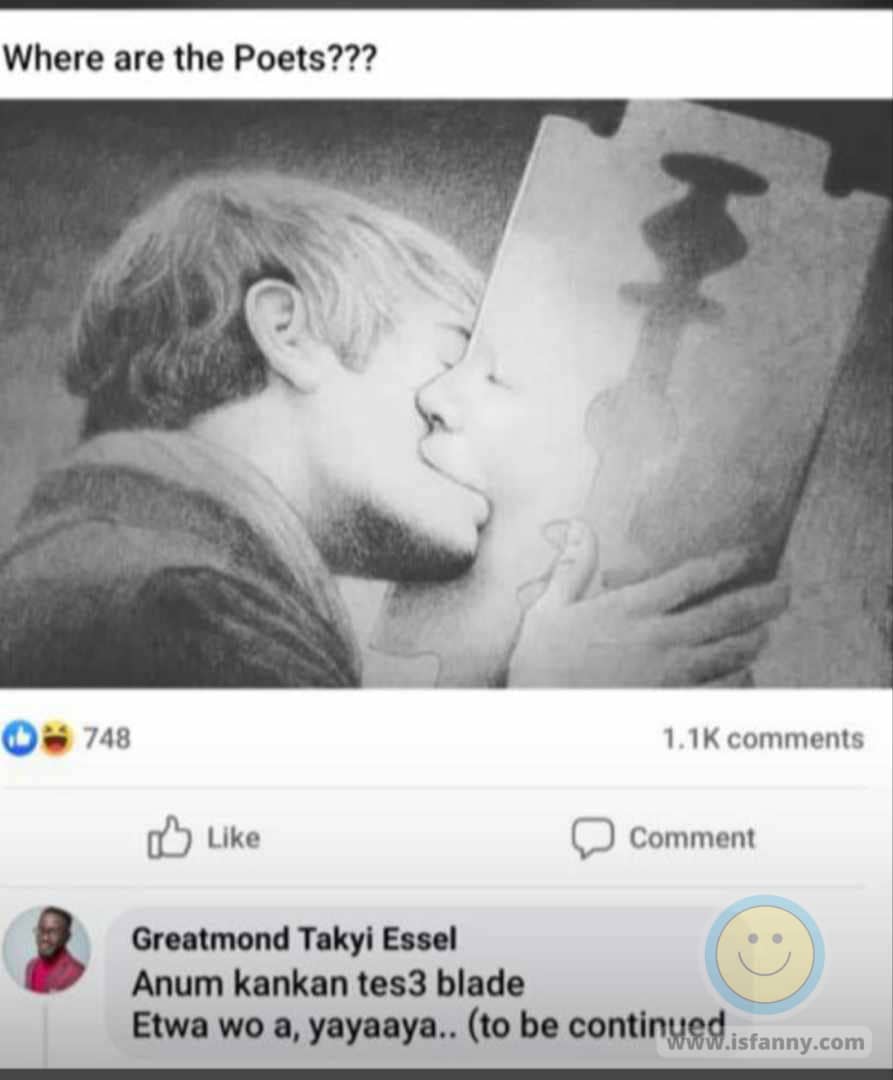 A poet indeed😂
