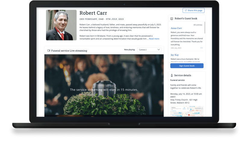 Publish a secure link for access