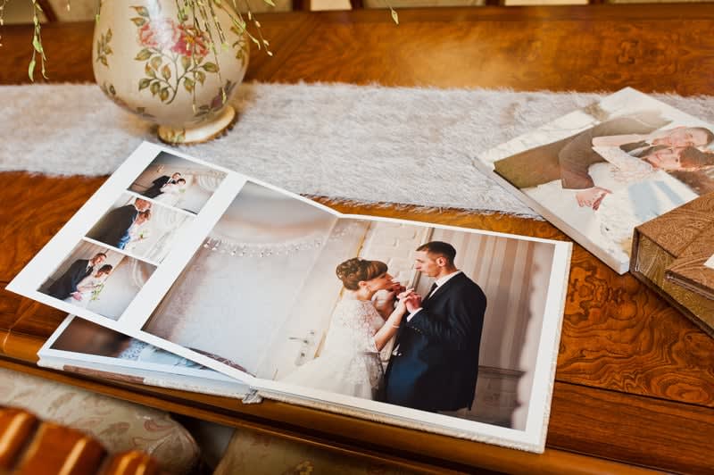 We design the layout of your  Memory Book for you to approve
