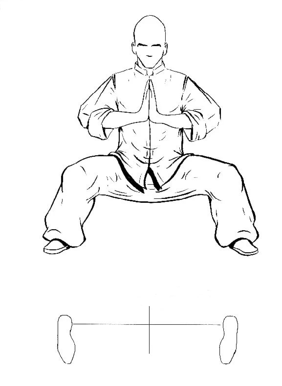  «Στάση του Αναβάτη / Αλόγου» (马裆步 - Mǎ Dāng Bù - Μα Τανγκ Μπου)&nbsp;