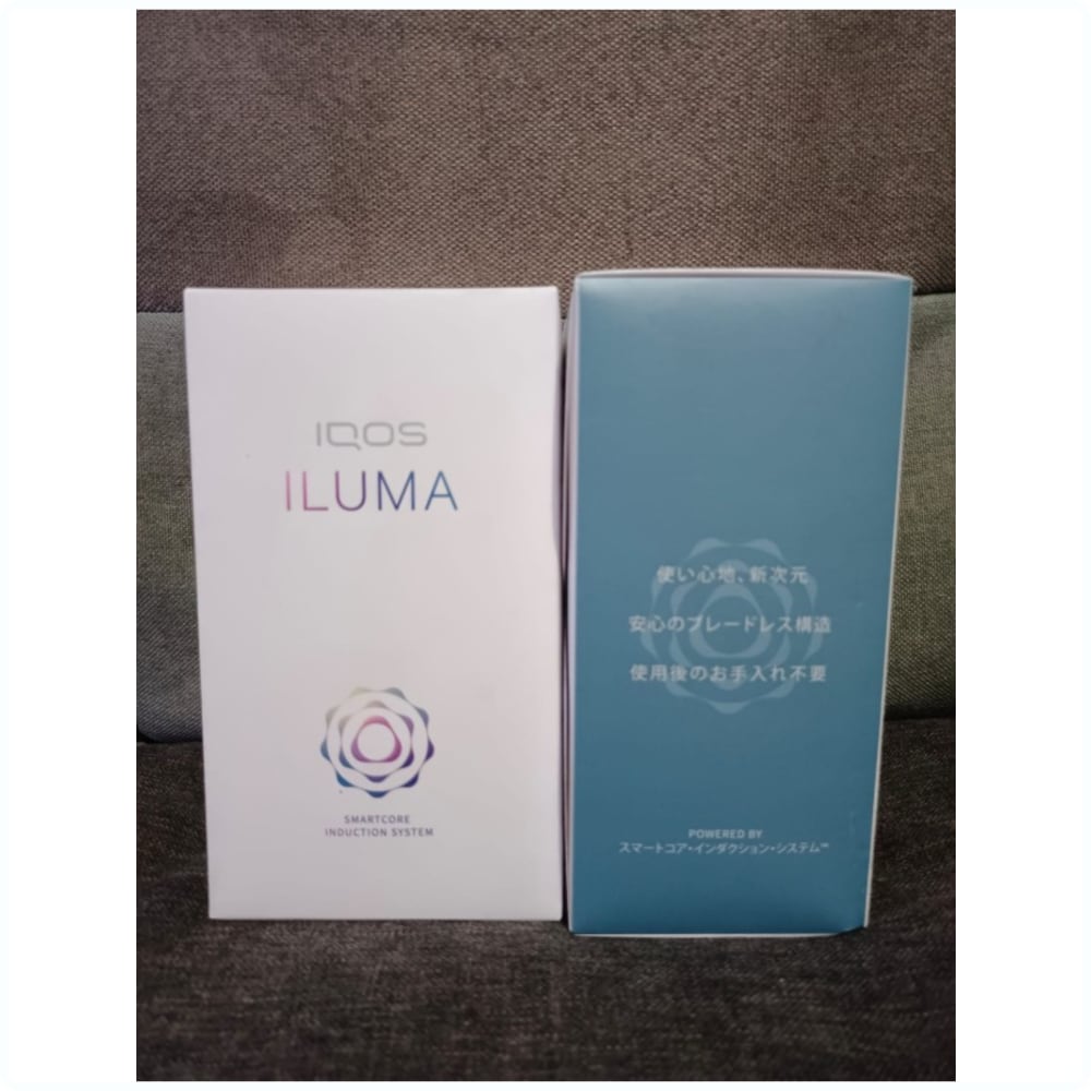 Jual Iqos Iluma Azure Blue Dan Black Kode 085 di Seller Cakrawala CO