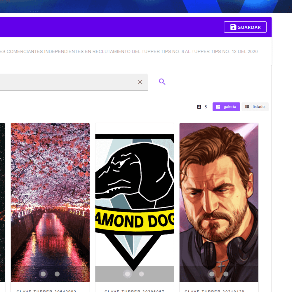 Thumbnail de App para Subir Fotos de la Fuerza de Ventas