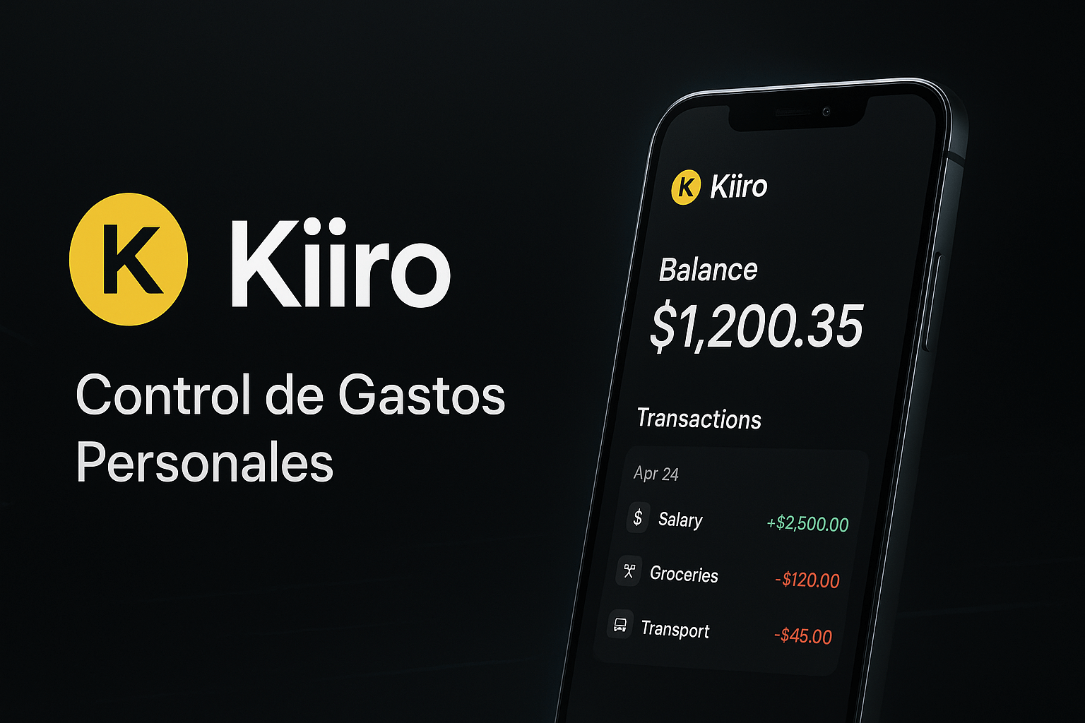 Thumbnail de Kiiro App - Control de Gastos Personales