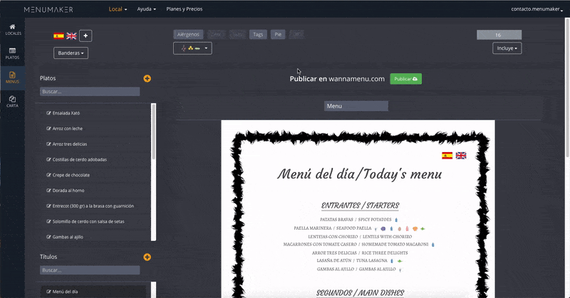 Publish or print the changes Publish or print the changes