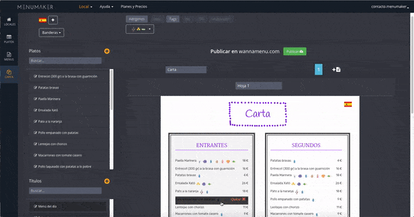 Customize your menu languages Customize your menu languages