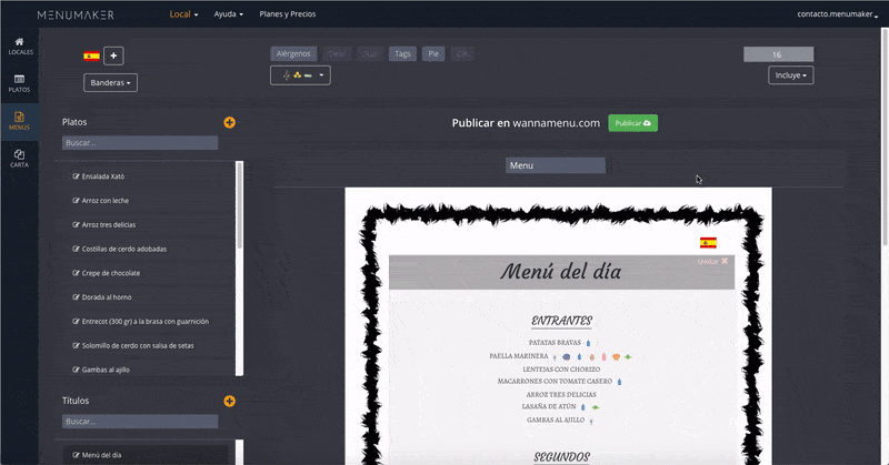 Publish your menu on Google Publish your menu on Google