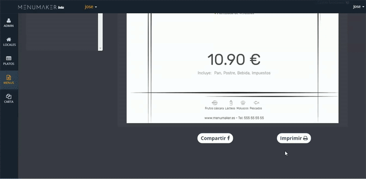 Manage several restaurants with MenuMaker Manage several restaurants with MenuMaker