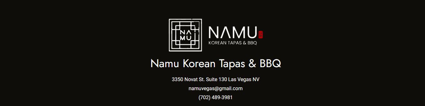 Namu Korean Tapas & BBQ Online Ordering