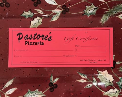 Photo of GIFT CERTIFICATES