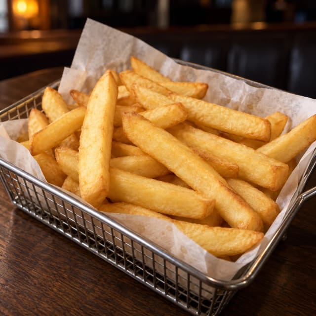 Papas a la francesa que truenan