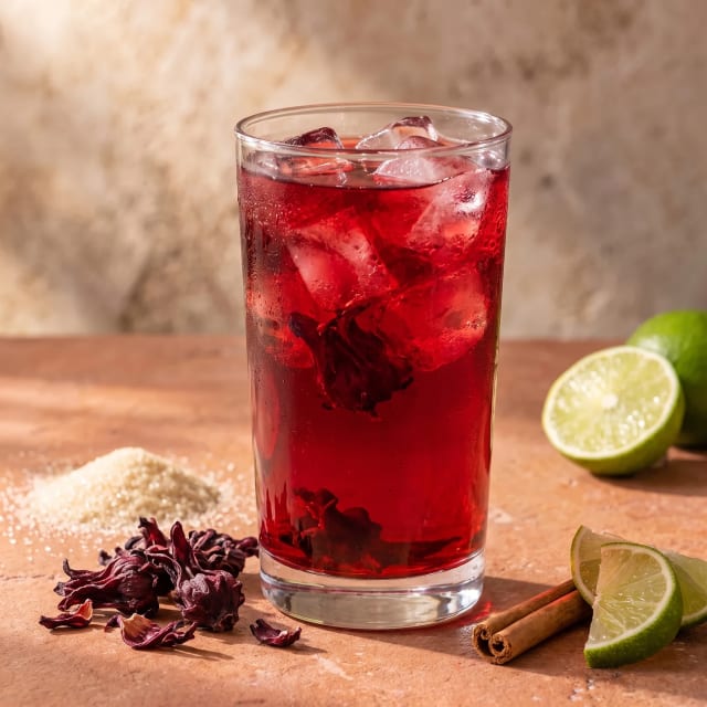 Agua de jamaica que no amarga
