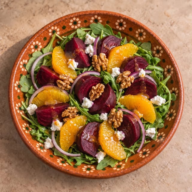Ensalada de betabel sin que todo se pinte