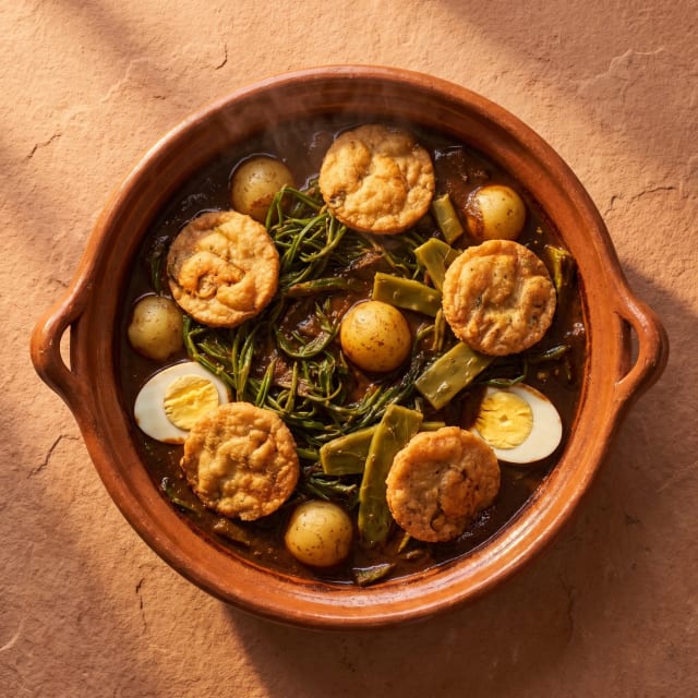 Romeritos con mole que no quedan salados