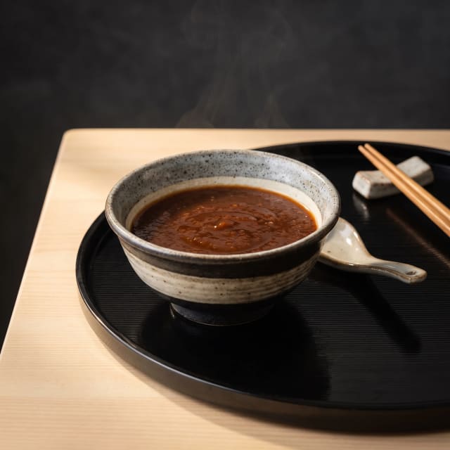 Salsa tonkatsu casera, espesa y agridulce