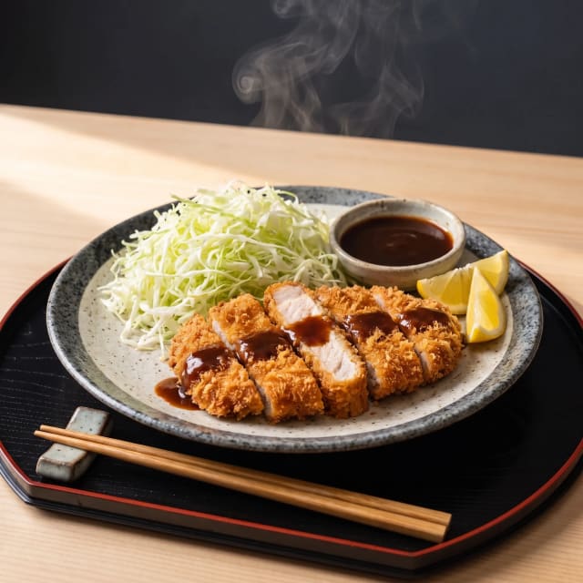 Tonkatsu con el panko que truena
