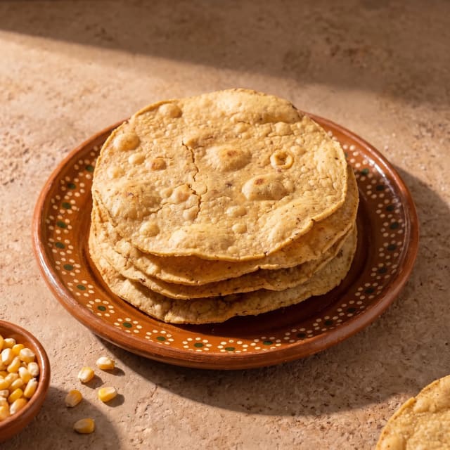 Tostadas caseras horneadas que truenan