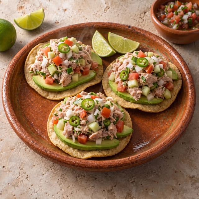 Tostadas de atún que no se aguadan