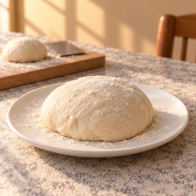 Masa para pizza de 24 horas en refrigerador