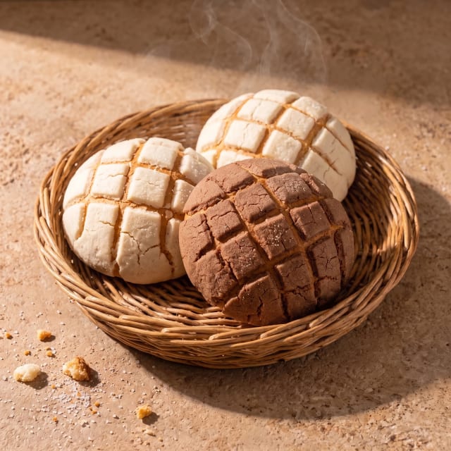 Conchas caseras esponjosas de panadería