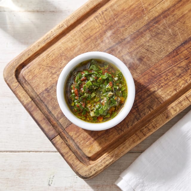 Chimichurri que sabe mejor al día siguiente