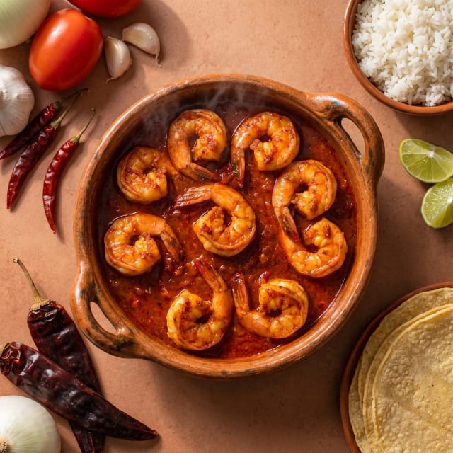 Camarones a la diabla, picor a tu gusto