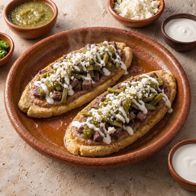 Huaraches que no sueltan el relleno
