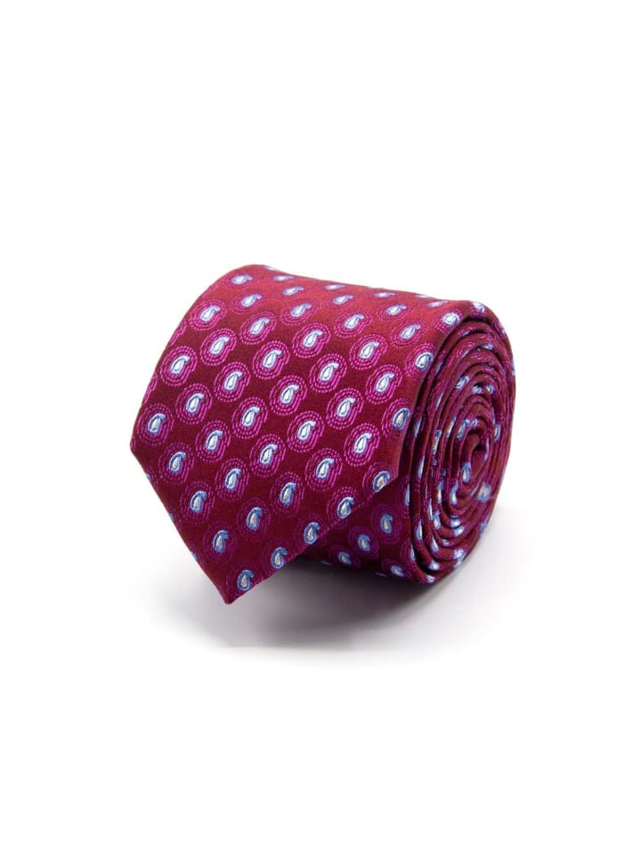 BGents Krawatten und Accessoires in burgundy