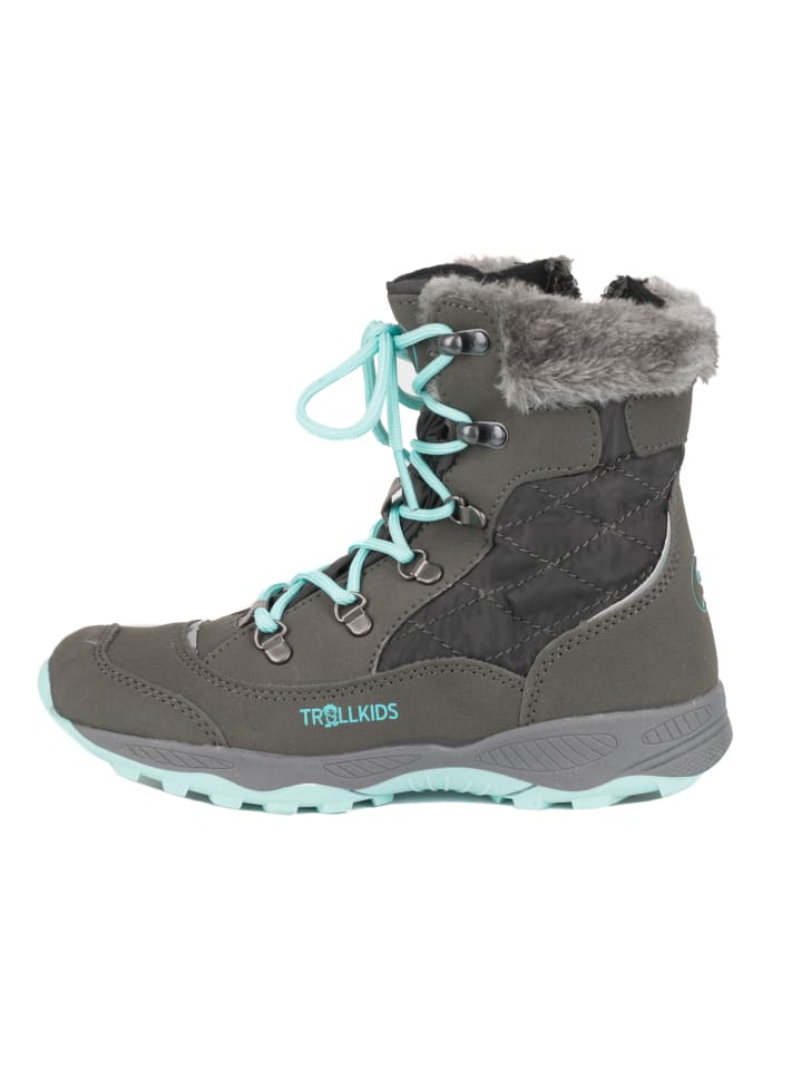 Trollkids Madchen Winterschuhe Hemsedal In Stahlgrau Minze Gunstig Kaufen Limango
