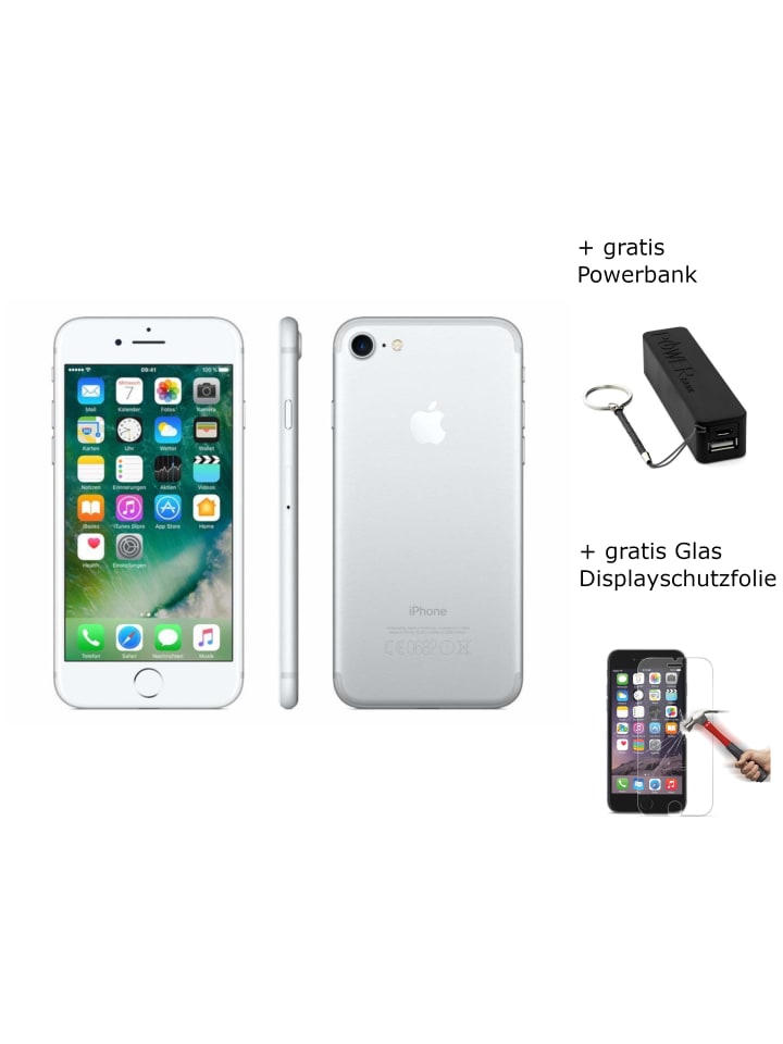 apple iphone 7 32gb refurbished in silber