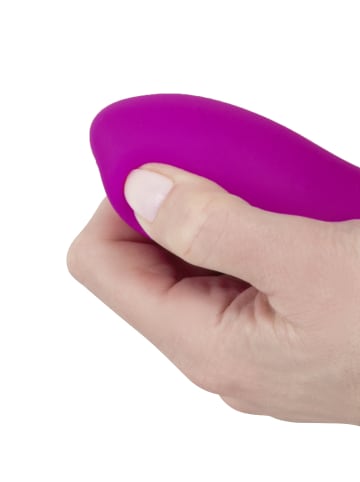 XOUXOU Vibrator mit Klitorisreizer Super Soft Silicone Rabbit Vibrator in lila