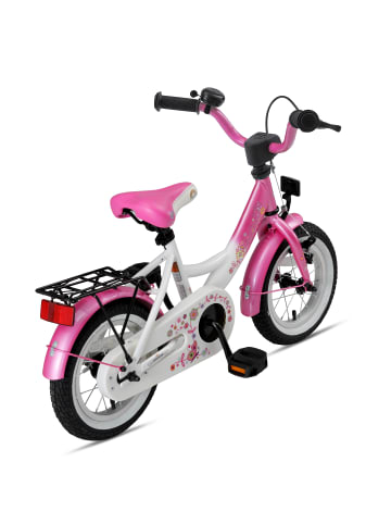 BIKESTAR Kinder Fahrrad "Classic" in Pink Weiß - 12 Zoll