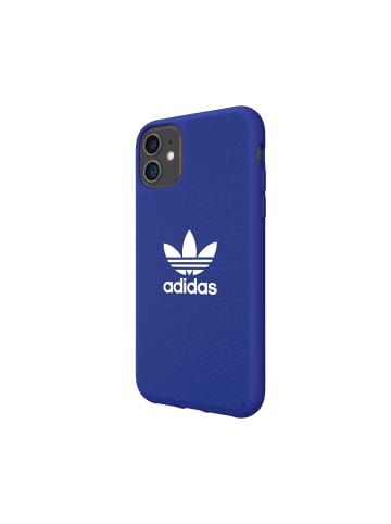 Adidas Moulded Case "Moulded Case Canvas power blue " für iPhone 11 in blau
