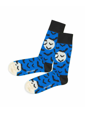 DillySocks Socken in Blau-Schwarz