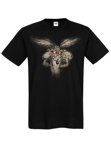 Warner Bros. Entertainment T-Shirt Looney Tunes Coyote in schwarz