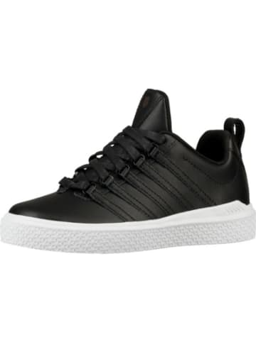 Neu KINDER K-SWISS WEIß DONOVAN LEDER SNEAKER TENNISSCHUHE