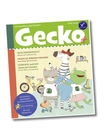 Gecko Kinderzeitschrift Einzelheft "Gecko Kinderzeitschrift" Nr.90
