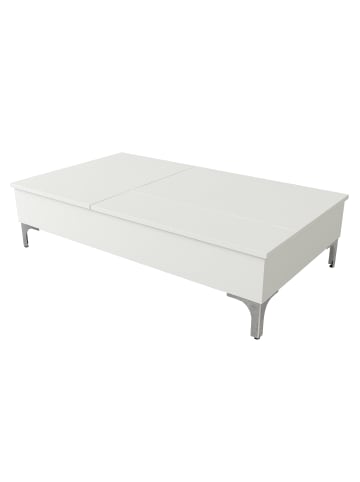 Couchtisch rund, weiß, aus Holz od. Metall | Outlet SALE ...