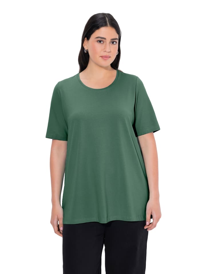 Shirt in dunkel eukalyptus